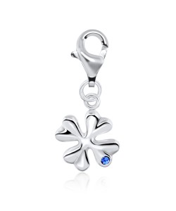 Charming Leaf Shape Silver Charms CH-70